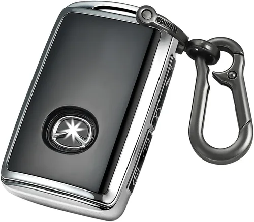 Miniatura 9 de Kirsnda Funda para llavero Mazda, funda con llavero, protección de TPU suave, 4 botones para llave 2019-2025 para 3, Hatchback, CX-50, CX-30, CX-70
