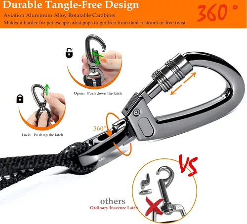 Miniatura 3 de Cinturón de seguridad para perro, cinturón de seguridad ajustable para perro, correa de cinturón de seguridad 3 en 1, cinturón de seguridad