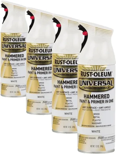 Miniatura 122 de Rust-Oleum 245197 Pintura en aerosol universal para todas las superficies, 12 onzas, negro satinado