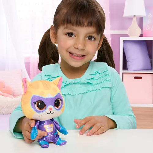 Miniatura 2 de Disney Junior SuperKitties - Animal de peluche pequeño de 7 pulgadas, chispas, gatito, juguetes para niños a partir de 2 años Just Play