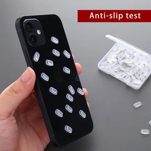 Miniatura 4 de 50 pares de almohadillas para la nariz para gafas, almohadillas para la nariz de silicona suave, almohadillas de nariz transparentes de repuesto