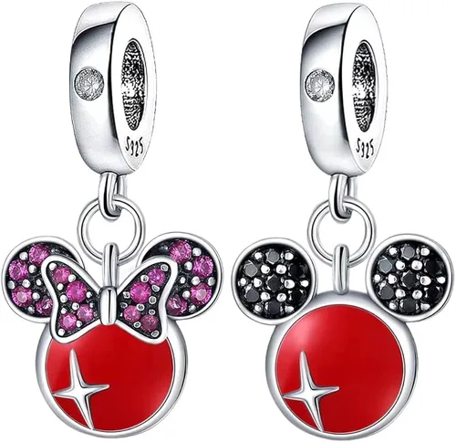 Miniatura 5 de HappyStar Abalorios para pulseras y collares, joyas europeas, plata de ley 925, cuentas colgantes para mujeres y niñas, regalos