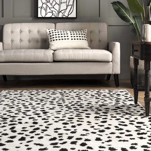 Miniatura 9 de nuLOOM Brooks - Alfombra con estampado de leopardo, 6 pies 7 pulgadas x 9 pies, beige Brooks Beige