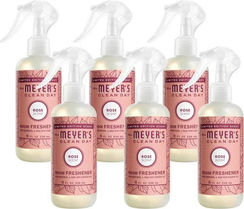 Miniatura 29 de Mrs. Meyer's Clean Day - Ambientador en espray, atomizador sin aerosol infundido con aceites esenciales, albahaca, 8 onzas líquidas