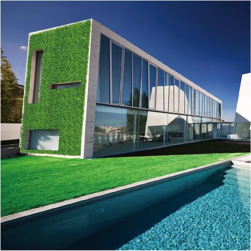 Miniatura 8 de ECOOPTS Valla de hiedra artificial de 20 x 20 pulgadas, panel de vegetación de boj beige para decoración de hiedra para el hogar, patio