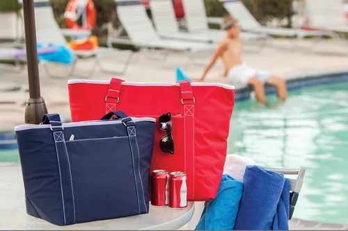 Miniatura 4 de PICNIC TIME NFL Topanga Cooler Bag, Soft Cooler Tote Bag, Picnic Cooler marino