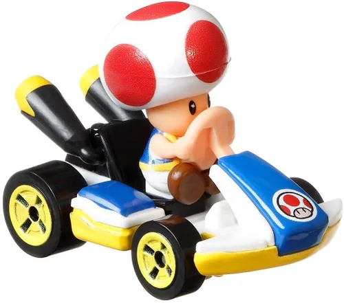 Miniatura 2 de Hot Wheels Mario Kart Sapo con Kart Racer, GJH63