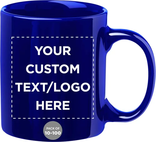 Miniatura 9 de Tazas de café de cerámica personalizadas para el Día del Padre, 11 onzas, juego de 10/50/100, paquete personalizado a granel, juego de tazas de café