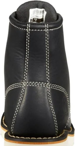 Miniatura 5 de Carhartt Botines de cuña de 6 pulgadas impermeables con punta suave para mujer, Negro