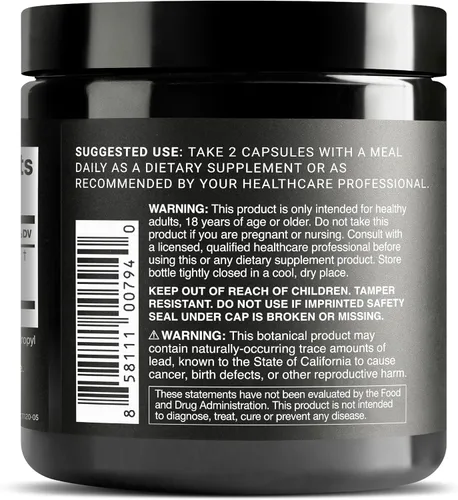 Miniatura 7 de Toniiq Cápsulas de hongos de cola de pavo - Ultra alta potencia con 20% de beta-glucanos - altamente concentradas - Probado en laboratorio