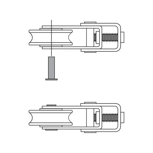 Miniatura 8 de Prime-Line D 1799 Kit de reemplazo de rodillos para puerta de patio, 1-1/2 pulgadas, paquete de 2