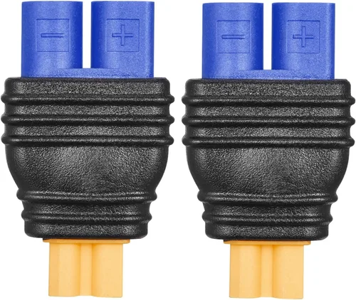 Miniatura 12 de EC3 conector macho a EC5 hembra conector adaptador para RC Lipo batería EC3 a EC5 adaptador (2 unidades)