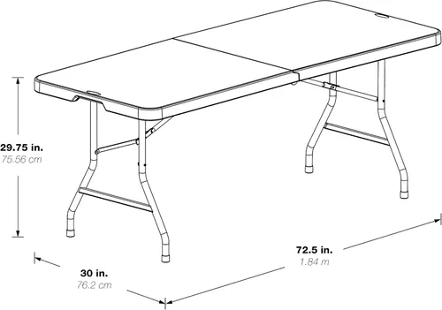 Miniatura 3 de Mesa cuadrada de resina multiuso Office Star Work Smart 36 x 36 x 29 pulgadas, MetalPlástico/Resina, Blanco