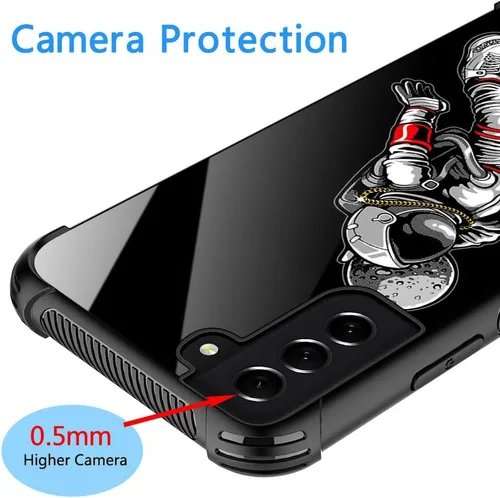 Miniatura 5 de ZHEGAILIAN Funda para Samsung Galaxy S22 Ultra, Protección de Grado Militar, Esquinas Completamente a Prueba de Golpes, Funda Antiarañazos para 4