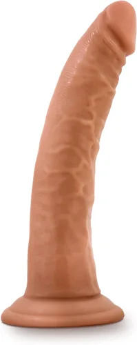 Miniatura 5 de Dr. Skin Glide - Consolador autolubricante de 7.5 pulgadas, con ventosa, compatible con el cuerpo, seguro, aspecto realista y tacto, juguete sexual