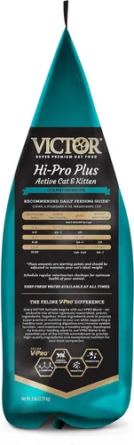 Miniatura 8 de VICTOR Super Premium - Alimento para gatos y gatitos adultos activos Hi-Pro Plus - Alimento seco para felinos activos - Todas las razas y todas