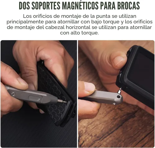 Miniatura 4 de OKNIFE Otacle D1 - Destornillador de bolsillo de titanio pequeño EDC multibroca, juego de destornilladores de precisión 9 en 1, puntas magnéticas