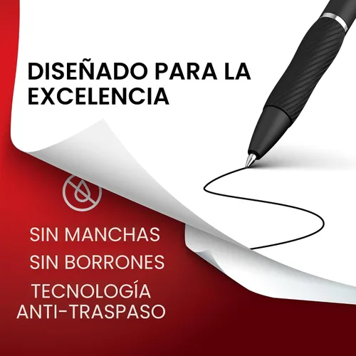 Miniatura 2 de Sharpie Bolígrafos S-Gel, punta gruesa (0.039 pulgadas), tinta de gel negra, 12 unidades – escritura, diario, toma de notas, universidad