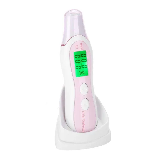 Miniatura 6 de Analizador digital de piel LCD, analizador de piel, monitor de aceite de agua y humedad para cuidado de la piel, probador de piel facial de alta