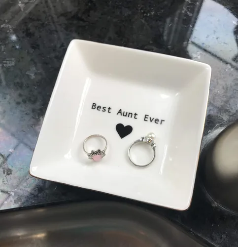 Miniatura 51 de Simply Charmed Amo Mi Abuela – Divertido regalo español para el Día de la Madre para la abuela de cerámica o soporte para anillos – Elegante bandeja