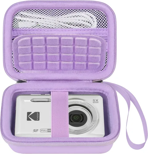 Miniatura 16 de Elonbo Funda de transporte para cámara KODAK PIXPRO FZ55 / FZ53 / FZ45 / FZ43 16MP cámara digital, soporte de almacenamiento para cámara