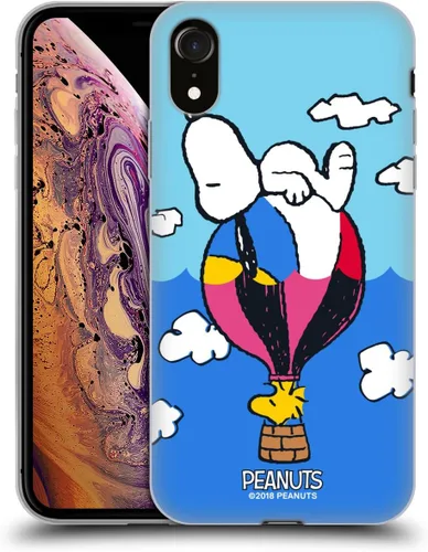 Miniatura 99 de Head Case Designs Funda de gel con licencia oficial de Peanuts Snoopy & Woodstock Halfs and Laughs [protección de grado militar] compatible