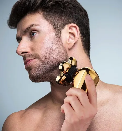 Miniatura 5 de Afeitadoras de cabeza para hombres calvos, pantalla digital 6 en 1, afeitadora eléctrica húmeda y seca, afeitadora de cabeza calva para hombres