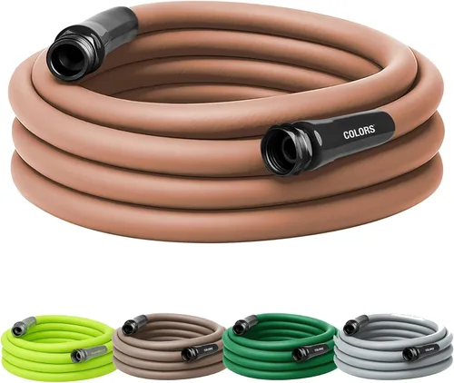 Miniatura 12 de Flexzilla - Manguera de jardín de uso general de 5/8 pulgadas x 15 pies, manguera de agua ligera para todo tipo de clima, resistente y flexible