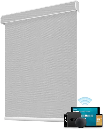 Miniatura 23 de SmartWings Persianas enrollables con cable duro PoE 100% opacas, muestra de tela
