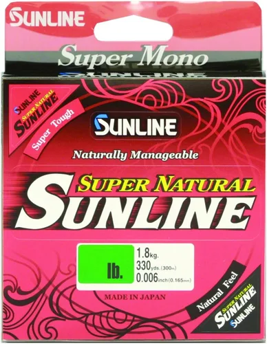 Miniatura 3 de Sunline Línea de pesca de monofilamento súper natural Natural Clear