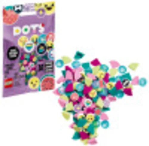 LEGO DOTS Extra DOTS Serie 1 41908 DIY Craft, un divertido juego de azulejos adicionales para niños a los que les gustan las artes y manualidades,