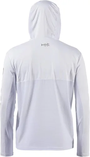 Miniatura 2 de BASSDASH UPF 50+ - Sudadera con capucha para hombre, protección solar UV, manga larga, rendimiento