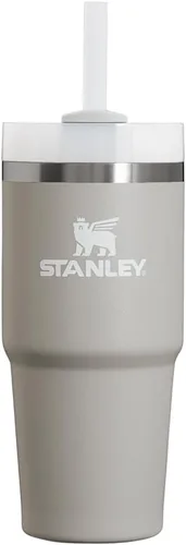 Miniatura 173 de Stanley Quencher H2.0 - Vaso de acero inoxidable con asa, pajilla y tapa FlowState giratoria de 3 posiciones; aislamiento térmico, sin BPA; apto