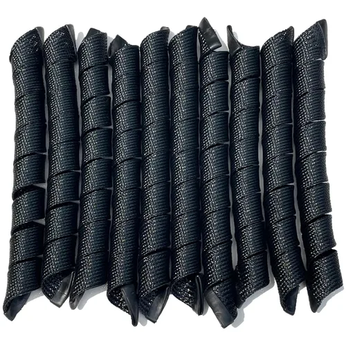 Miniatura 3 de 50 piezas de rizadores de pelo en espiral sin calor de 22 pulgadas, rizadores mágicos sin calor para cabello largo, 6 piezas de ganchos de peinado