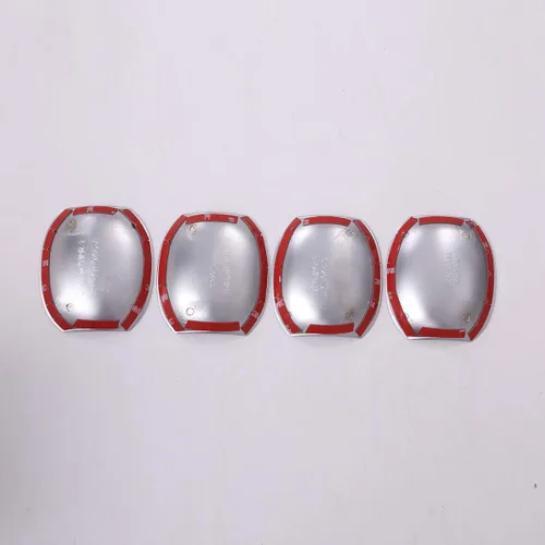 Miniatura 7 de YIWANG ABS cromo manija de puerta insertos taza ajuste 4 unids ajuste para Land Rover Discovery 5 2017 2018 2019 Auto Accesorios (polaco)
