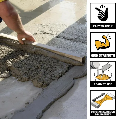 Miniatura 2 de SIKA SikaLatex R Adhesivo para Concreto - Aditivo Acrílico para Adherencia Mejorada en Mortero de Cemento Portland y Concreto - Resistente a