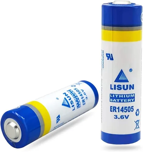 Miniatura 8 de ER14505 AA Batería de litio, 3.6V 2400mAh Medidor de electricidad de agua PLC Equipo de instalación Batería de repuesto (10 unidades)