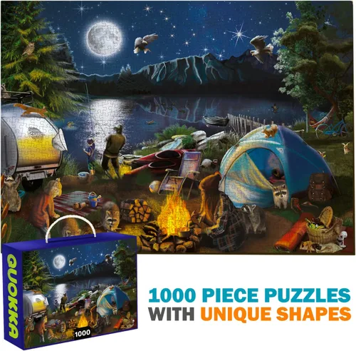 Miniatura 7 de Rompecabezas Quokka para Adultos 1000 Piezas y Más - Juego de 3 Rompecabezas de 1000 Piezas para Niños de 8-10-12 años - Disfruta de Diseños