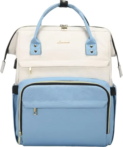 Miniatura 12 de LOVEVOOK - Mochila para ordenador portátil para mujer, de moda, de negocios, de viaje, mochila para estudiantes, mochila de trabajo para profesores