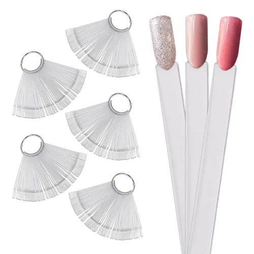 Miniatura 11 de Beauticom - Palillos transparentes para uñas (cantidad: 100 piezas)