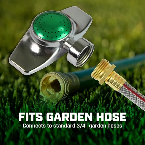 Miniatura 5 de Chapin 6-9487: rociador de puntos de patrón circular, 2 unidades, cabezal de rociador de 360 grados para jardines pequeños y césped, área