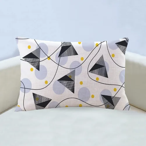 Miniatura 19 de Funda de almohada estampada, respaldo de dormitorio, almohada cuadrada con patrón de alce nórdico moderno, decoración para el hogar y la sala