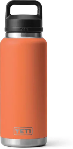 Miniatura 35 de YETI Rambler - Botella de 36 onzas, aislada al vacío, a prueba de fugas, de acero inoxidable con tapón para sorbos Aislamiento al vacío Azul marino