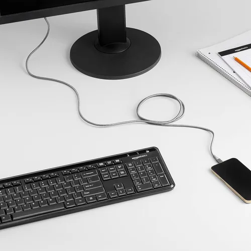 Miniatura 8 de Amazon Basics - Cable Lightning de nailon trenzado doble a USB, colección avanzada, cargador para iPhone certificado MFi