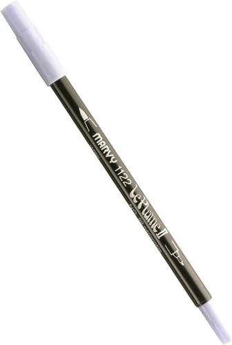 Miniatura 53 de Uchida 1122-C-3 Marvy Extra Fine Tip Le Plume II Rotulador de doble punta, azul