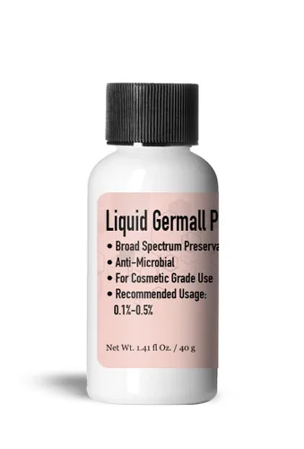 Germall Plus - Conservante natural - Líquido transparente - Excelente conservante de amplio espectro compatible con la mayoría de los ingredientes