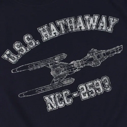 Miniatura 5 de Popfunk Camiseta y calcomanías clásicas de Star Trek USS Enterprise