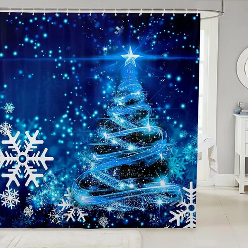 Miniatura 19 de Manfei Musical Shower Curtains Retro Musical Notes Print Bathroom Curtains for Kids Boys Girls Room Decor, Music Theme Waterproof Bath Curtains with