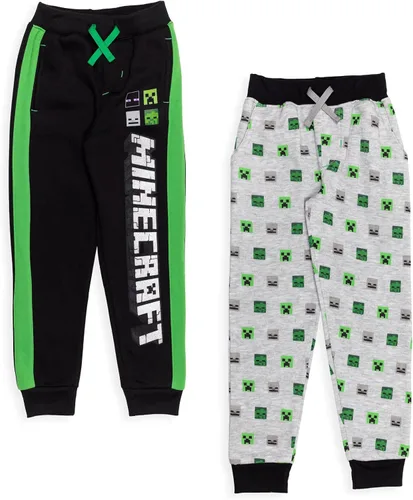 Miniatura 9 de Minecraft Paquete de 2 pantalones deportivos de forro polar para niños pequeños a grandes