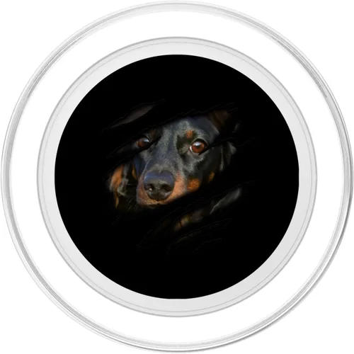 Miniatura 2 de Dog Design Pedigree Dog PopSockets MagSafe PopGrip for iPhone